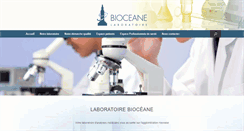 Desktop Screenshot of bioceane.fr
