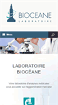 Mobile Screenshot of bioceane.fr